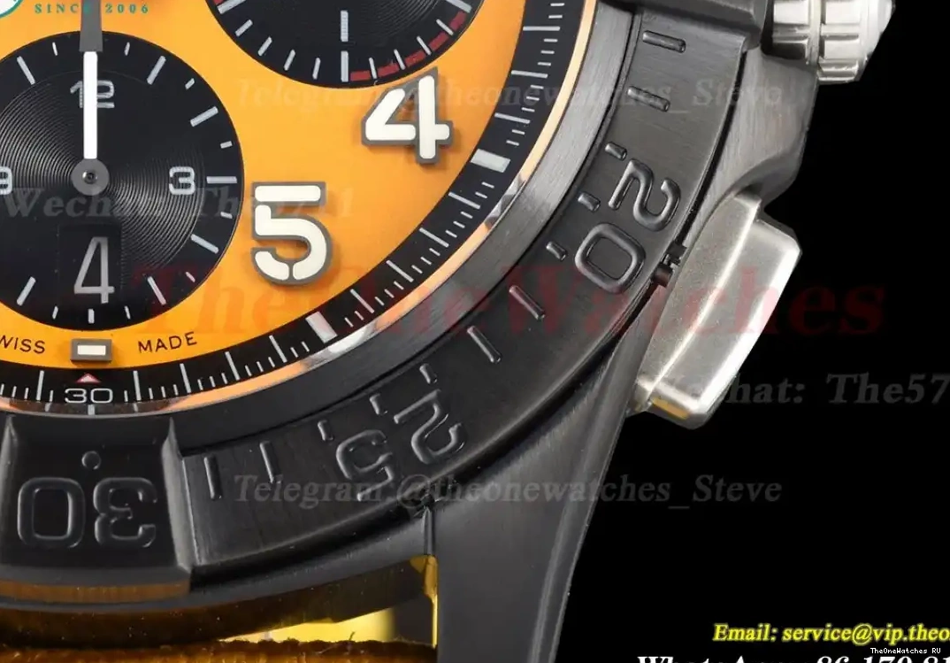 44mm Cal.01 BLSF NY B01 Dial DLC Mission Yellow Chrono Avenger Night 0518